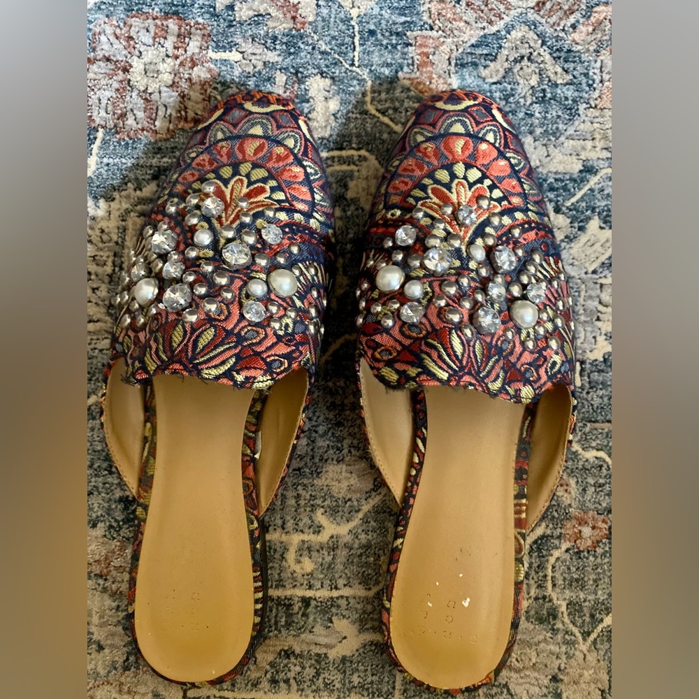 Beautiful slip on mules